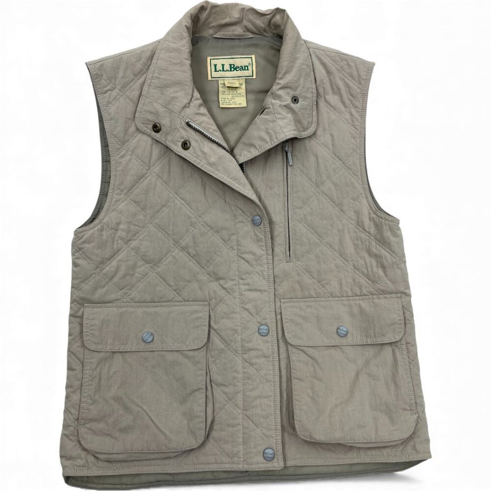 L.L. Bean Vintage Quilted Thinsulate Insulated Vest Jacket Women's S